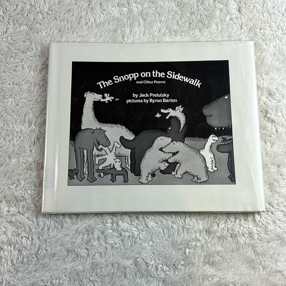 Vintage The Snopp on the Sidewalk Jack Prelutsky - Hardcover good 0688840841